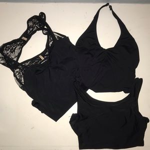 Black Leotard Pack for Dance/Gymnastics